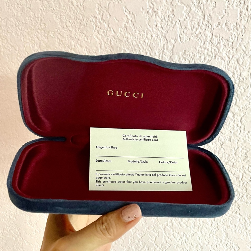 Gucci sunglasses case